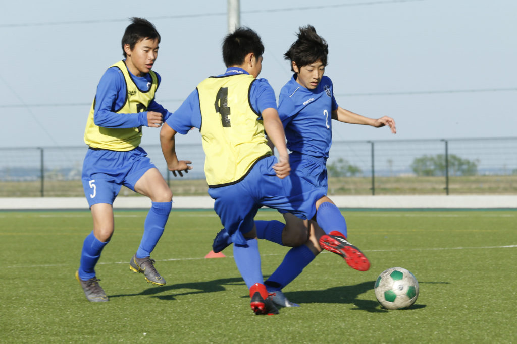 サッカー部 男子 霞ヶ浦高等学校附属中学校