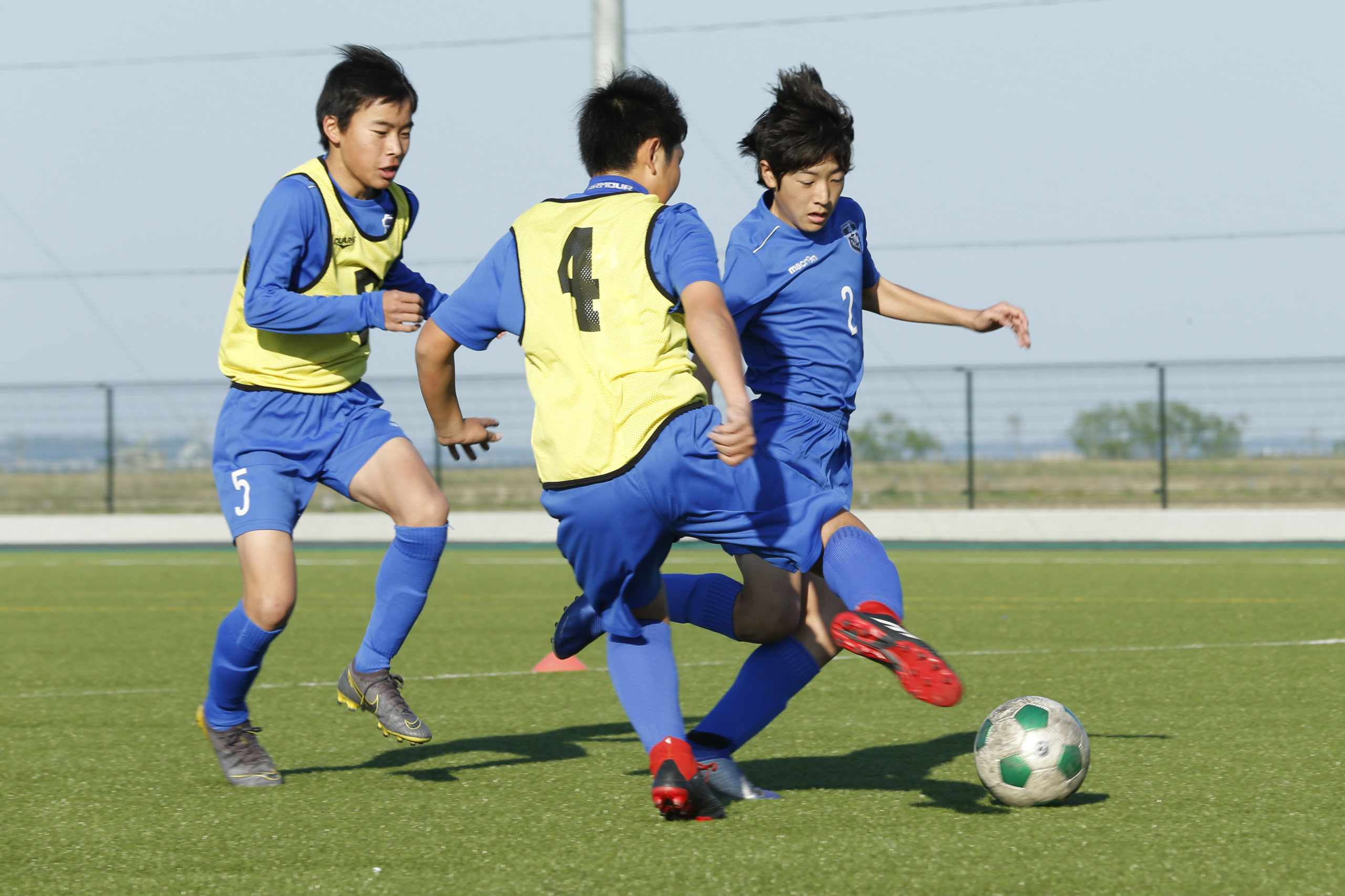 サッカー部 男子 霞ヶ浦高等学校附属中学校