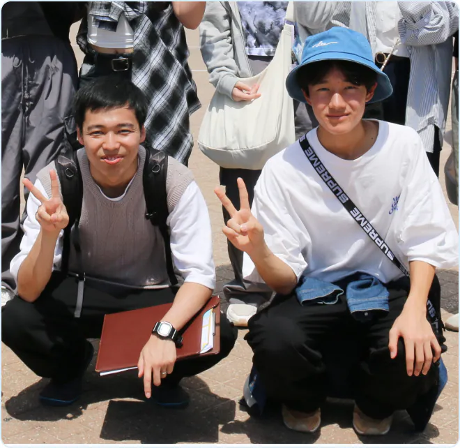 高校生活を友人と過ごす一ノ宮さん