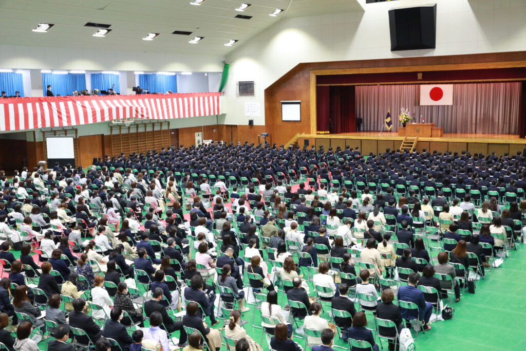 高校　　入学式 京都橘中学校・高等学校